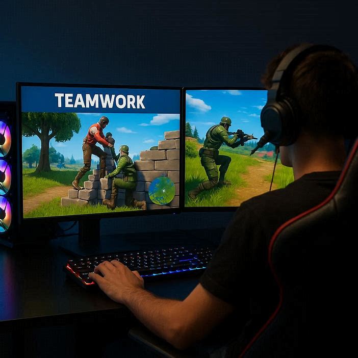 professional gamer setup